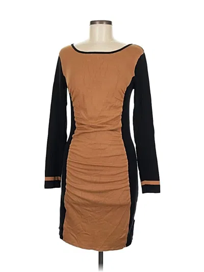 Pre-owned Venus Casual Dress In Brown