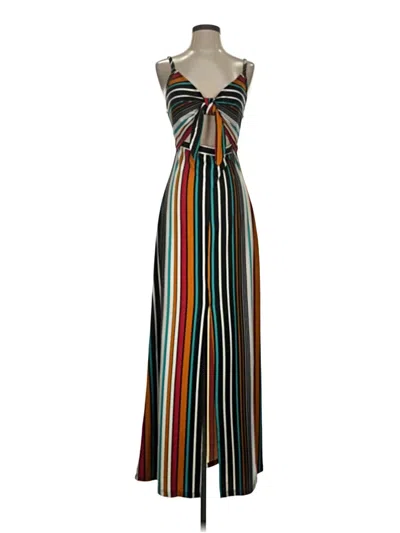 Pre-owned Venus Casual Dress In Brown