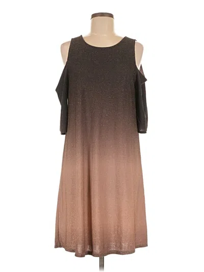 Pre-owned Venus Casual Dress In Brown