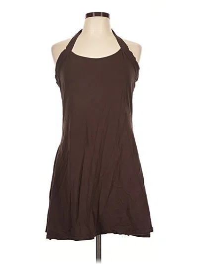 Pre-owned Venus Casual Dress In Brown