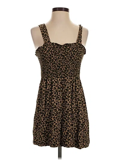 Pre-owned Venus Casual Dress In Brown