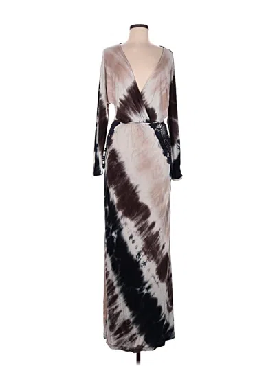 Pre-owned Venus Casual Dress In Brown