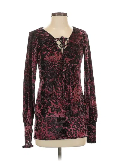 Pre-owned Venus Casual Dress In Burgundy