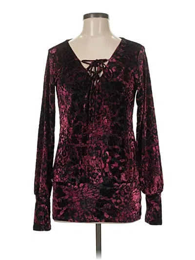 Pre-owned Venus Casual Dress In Burgundy
