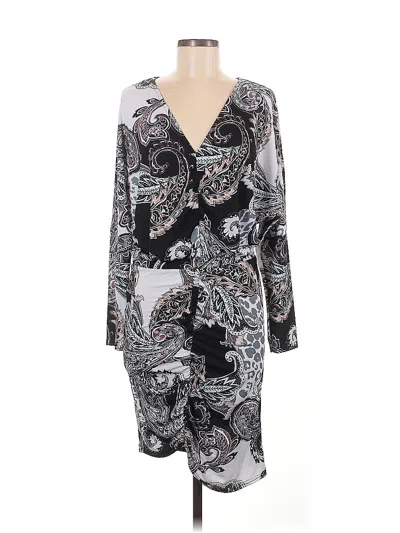 Pre-owned Venus Casual Dress In Gray