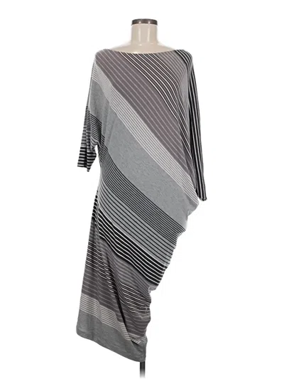 Pre-owned Venus Casual Dress In Gray