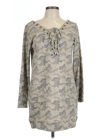 Pre-owned Venus Casual Dress In Gray