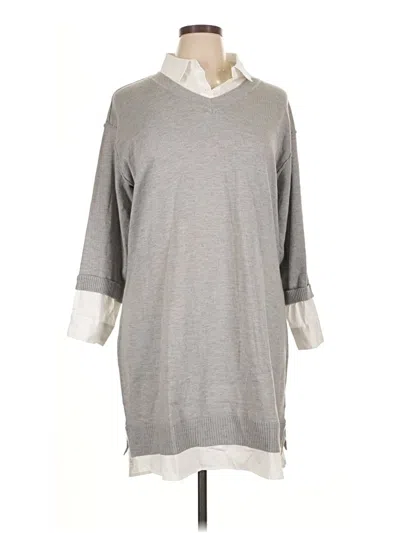 Pre-owned Venus Casual Dress In Gray