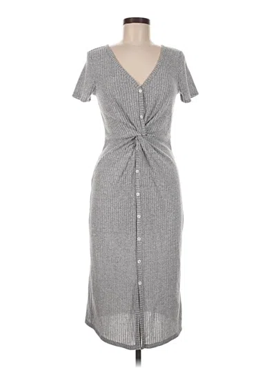 Pre-owned Venus Casual Dress In Gray