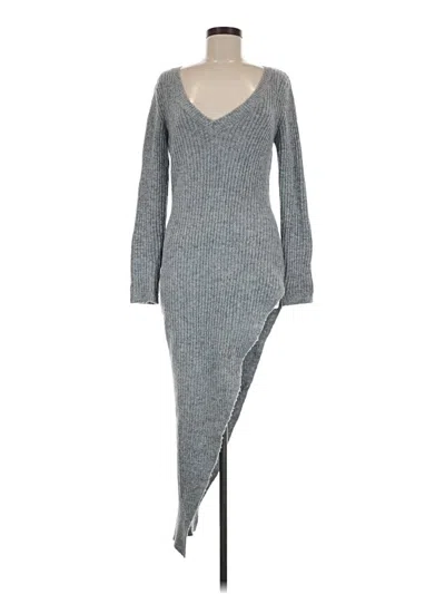 Pre-owned Venus Casual Dress In Gray