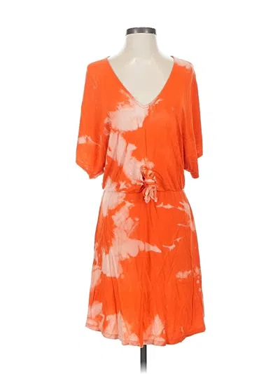 Pre-owned Venus Casual Dress In Orange