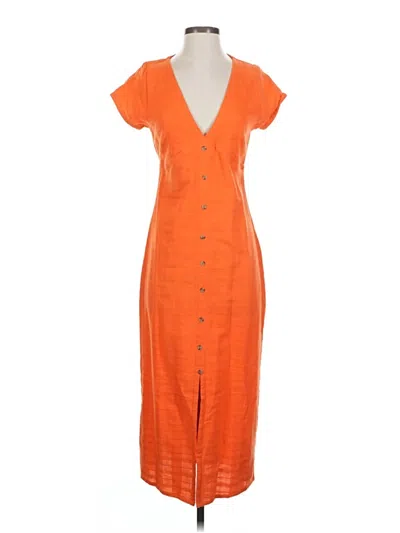 Pre-owned Venus Casual Dress In Orange