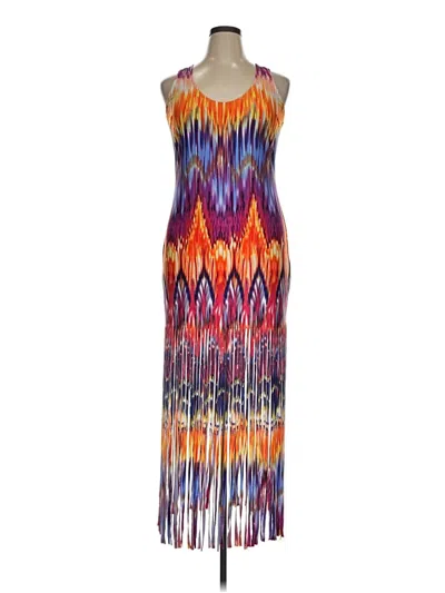 Pre-owned Venus Casual Dress In Orange