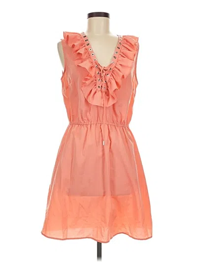 Pre-owned Venus Casual Dress In Orange