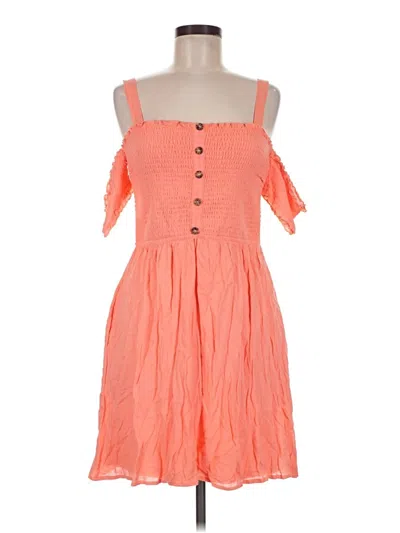 Pre-owned Venus Casual Dress In Orange
