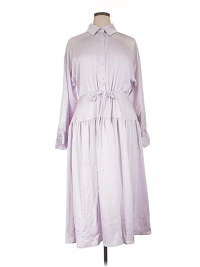Pre-owned Venus Casual Dress In Purple