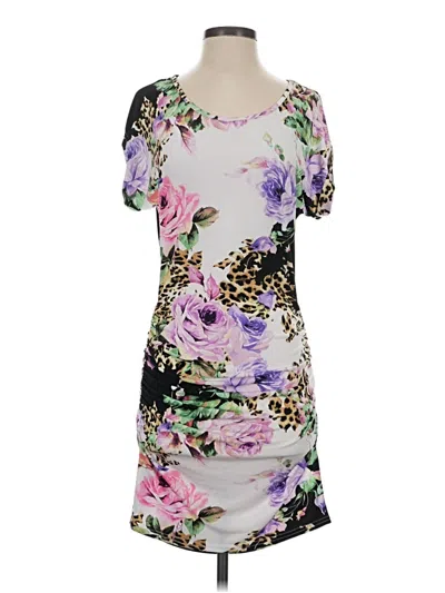 Pre-owned Venus Casual Dress In Purple