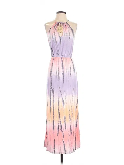 Pre-owned Venus Casual Dress In Purple