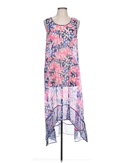 Pre-owned Venus Casual Dress In Purple