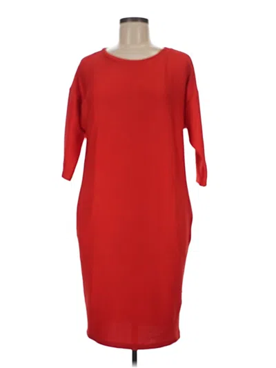 Pre-owned Venus Casual Dress In Red