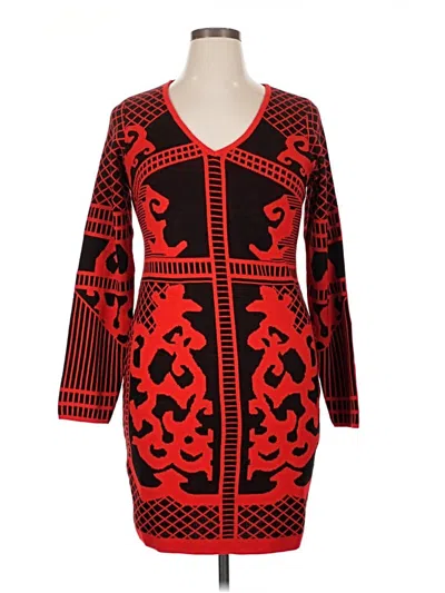Pre-owned Venus Casual Dress In Red