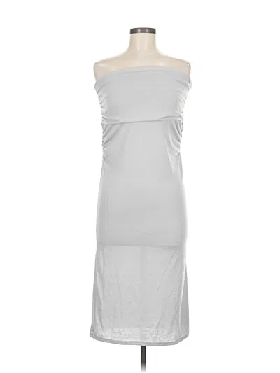 Pre-owned Venus Casual Dress In Silver