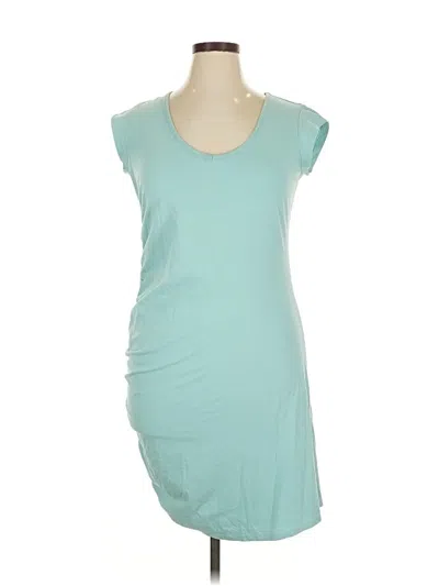 Pre-owned Venus Casual Dress In Teal