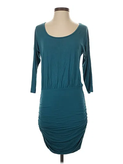 Pre-owned Venus Casual Dress In Teal