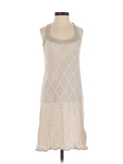 Pre-owned Venus Casual Dress In White