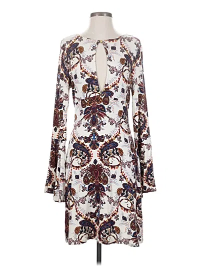 Pre-owned Venus Casual Dress In White