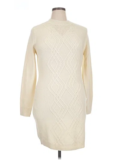 Pre-owned Venus Casual Dress In White