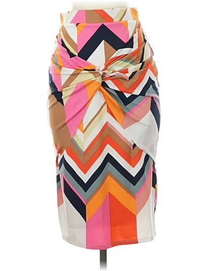 Pre-owned Venus Casual Skirt In Orange
