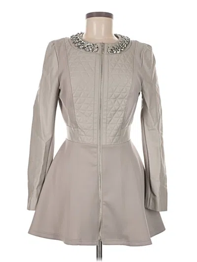 Pre-owned Venus Coat In Gray