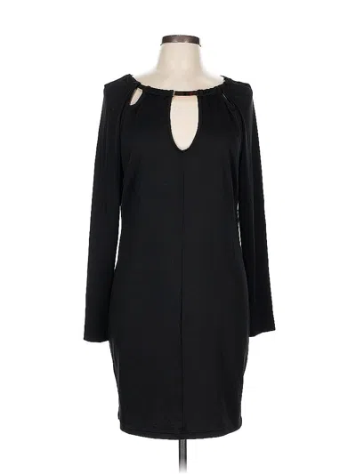 Pre-owned Venus Cocktail Dress In Black