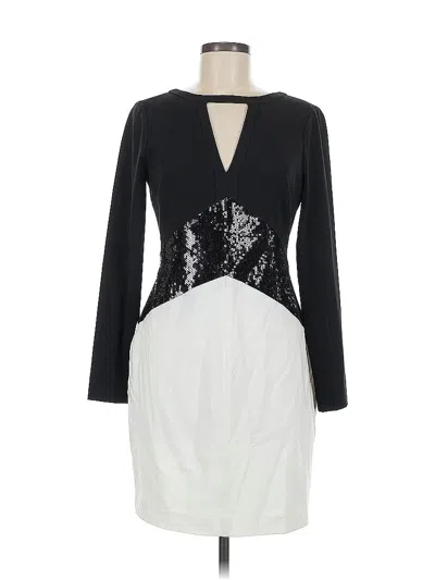 Pre-owned Venus Cocktail Dress In Black