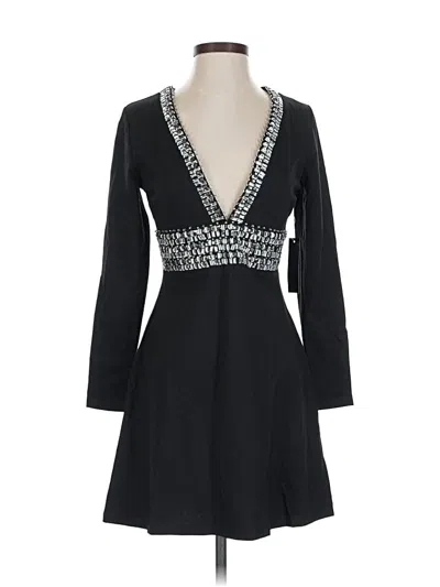 Pre-owned Venus Cocktail Dress In Black