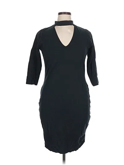 Pre-owned Venus Cocktail Dress In Black