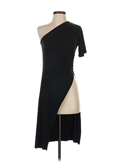Pre-owned Venus Cocktail Dress In Black
