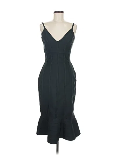 Pre-owned Venus Cocktail Dress In Black
