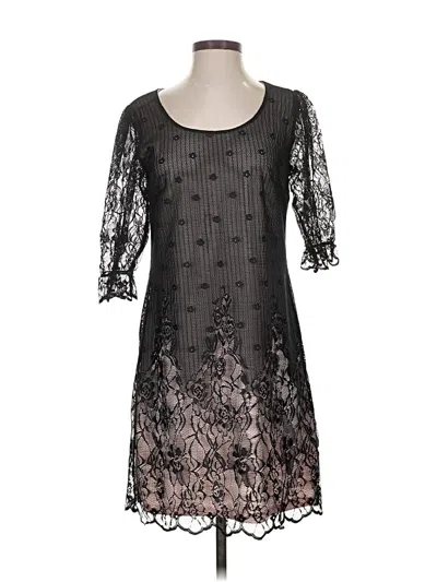 Pre-owned Venus Cocktail Dress In Black