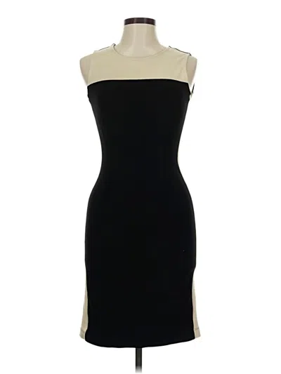 Pre-owned Venus Cocktail Dress In Black