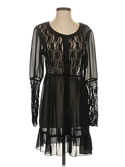 Pre-owned Venus Cocktail Dress In Black