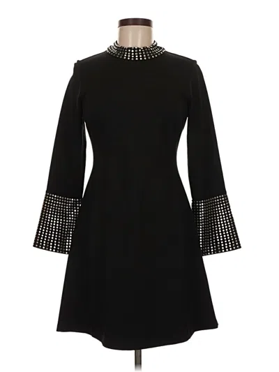 Pre-owned Venus Cocktail Dress In Black