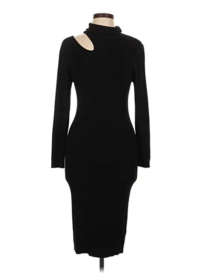 Pre-owned Venus Cocktail Dress In Black
