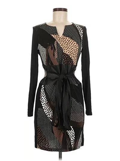 Pre-owned Venus Cocktail Dress In Black