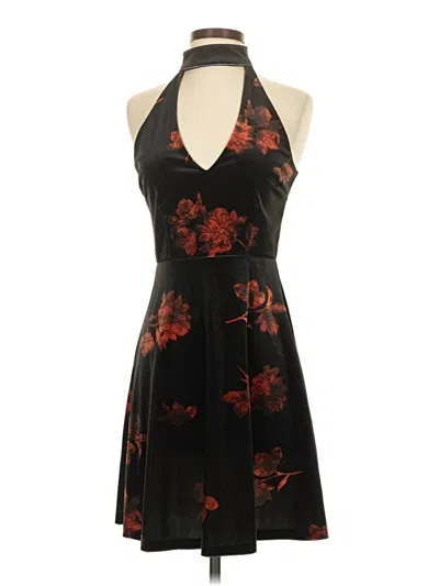 Pre-owned Venus Cocktail Dress In Black