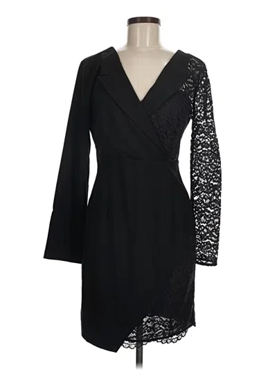 Pre-owned Venus Cocktail Dress In Black