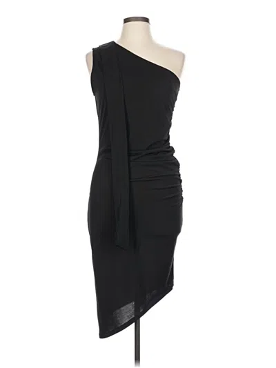 Pre-owned Venus Cocktail Dress In Black