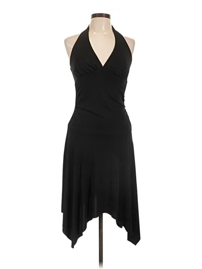 Pre-owned Venus Cocktail Dress In Black