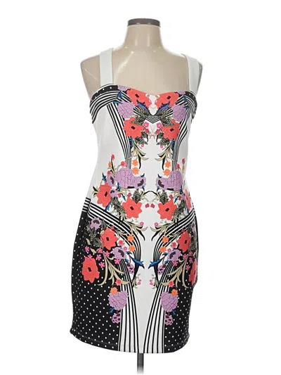 Pre-owned Venus Cocktail Dress In Black